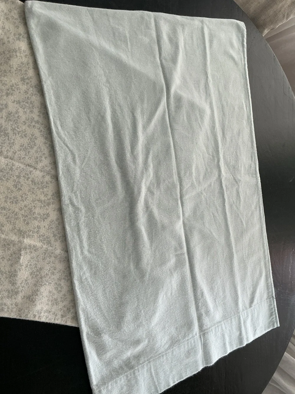 Shabby Chic Pair of 100% Flannel Cotton Pillowcases